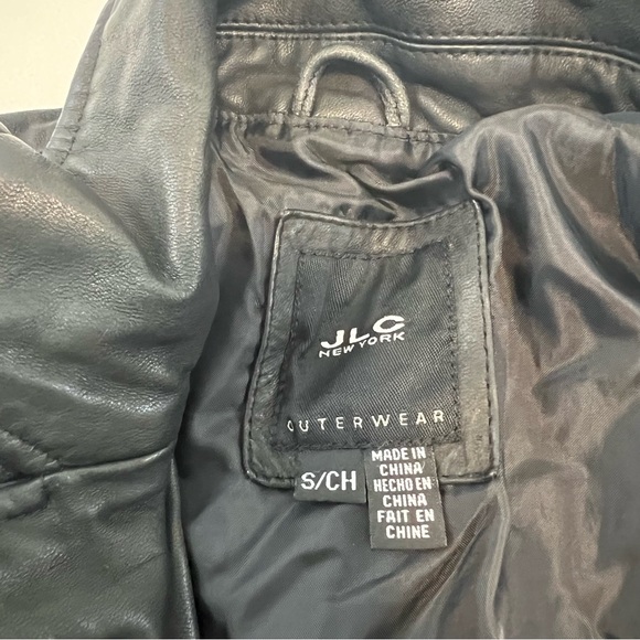 [JLC New York Outerwear] Unisex Long Leather Genuine Jacket - Picture 4 of 11
